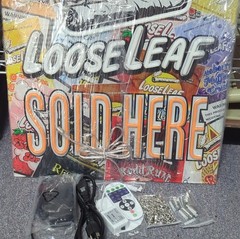 LooseLeaf LED Multicolor Exterior Hanging Frame Sign with Remote & Hardware