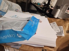 500 Sheets HP Printer Paper 8.5×11 | 20lb Copy Print Paper 92 Bright