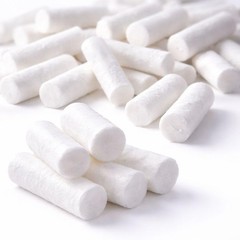 100 Dental Cotton Rolls, One Inch Nosebleed Plugs for Kids or Adults – White
