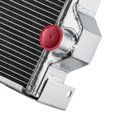 4Row Radiator For John Deere Tractor 4000 4020 AR40832 AR46434 AR49454 Aluminum