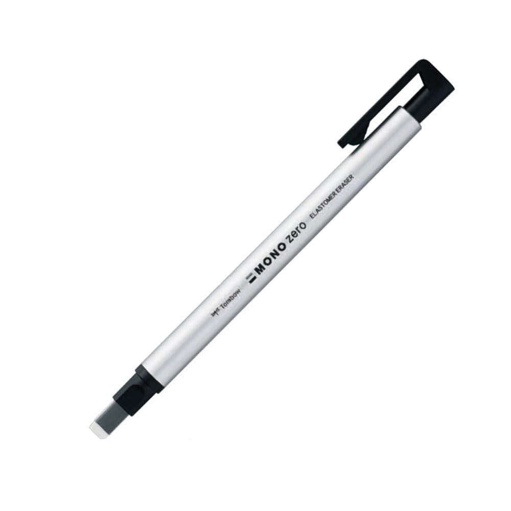 Tombow Holder Eraser Mono Zero Square Shaper Silver EH-KUS04