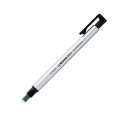 Tombow Holder Eraser Mono Zero Square Shaper Silver EH-KUS04