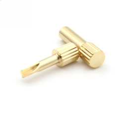 120PCS Dental Screw Post Titanium Kit Gold/Silver Plated Conical Root Canal Pins