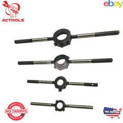 4 Pcs Round Stock Die Holder Wrench Handle 13/16″ Inch 1″ – 1-1/2″ – 2″ USA