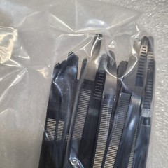Heavy Duty 18 inch Large Zip Ties 50-PK, 180lbs, Indoor/Outdoor Use, NEW (8E)