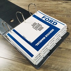Ford 2000 3000 4000 5000 7000 Series Tractor Service Repair Manual Shop Book Ovh