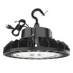 US Plug LED High Bay Light Dimmable AC100-277V 150W Warehouse Shop Barn (4 Pack)