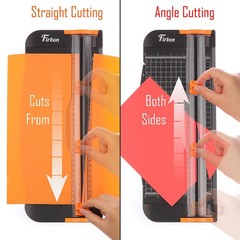 Firbon A4 Paper Cutter 12 Inch Titanium Trimmer Scrapbooking 1-black