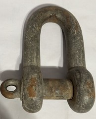 Large Shackle Anchor Rigging With Screw In Pin Weighs 15 1/2 Pounds Heavy Duty