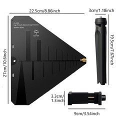 AURSINC ZA-048 LDPA Log-Periodic Dipole Array Antenna, 400MHz-8GHz Wideband 5…