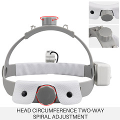 5W High Brightness Dental LED Head Light Adjustable Medical Headlamp ENT Vet USA
