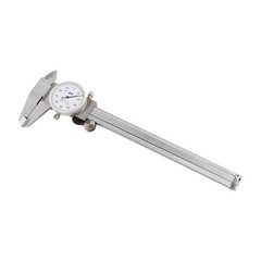 HFS(R) 0-6″ Imperial Calipers 4 Way Dial Caliper 0.001″ Shock Proof Plastic Case