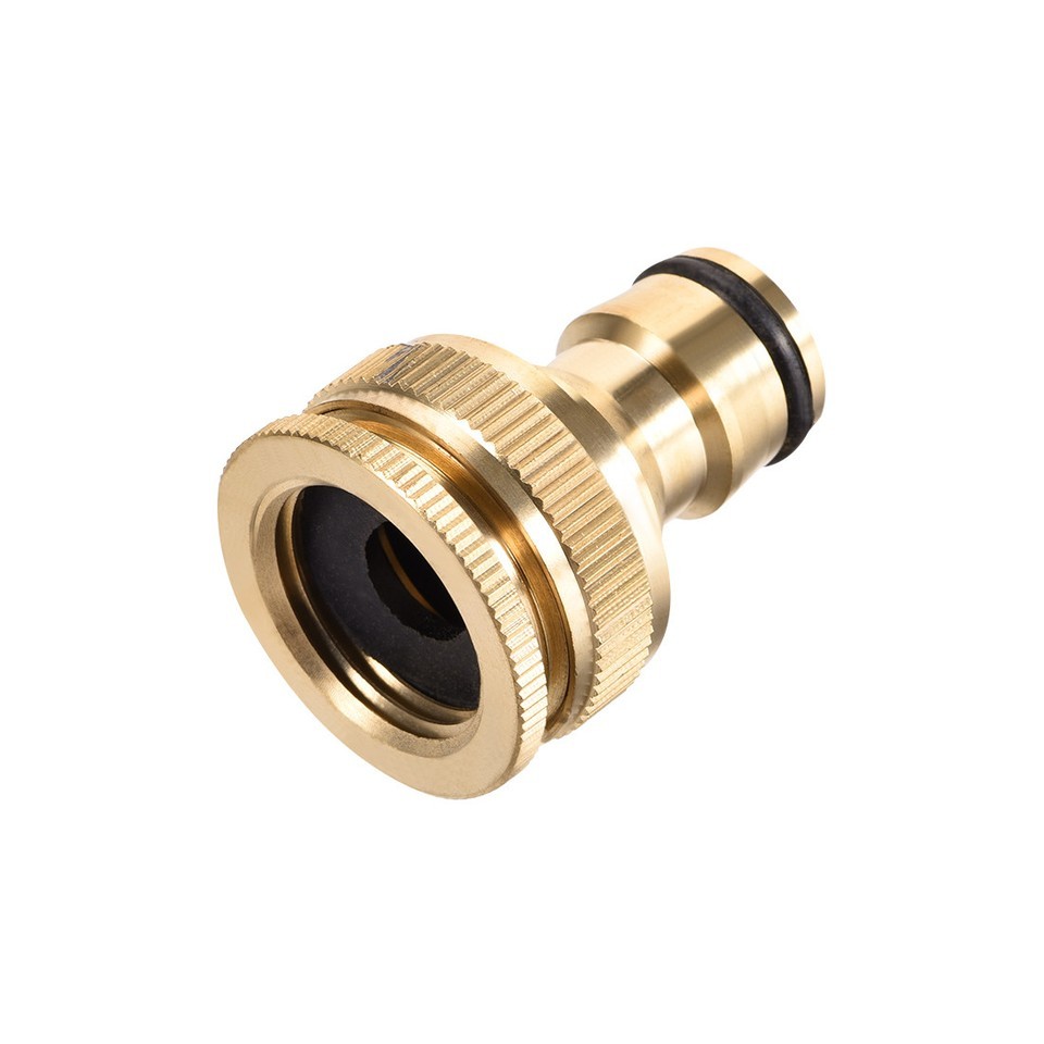 Brass Faucet Tap Quick Connector G1/2 G3/4 Hose Pipe Fitting