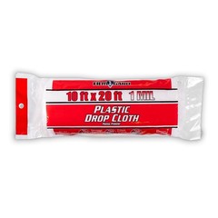 Film-Gard 10 ft. W X 20 ft. L X 1 mil Plastic Drop Cloth 1 pk (Pack of 6)