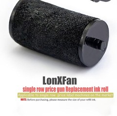 6 Pack Refill Ink Rolls Fits for MX-5500 Label Price Gun, Ink Roller for Labe…