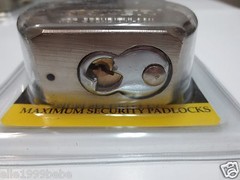 Lot 12 Saker 65mm Steel Ball Pad Lock / Keyed Same