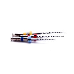Dental Endo Files Endodontic Niti Rotary Files For Root Canal Retreatment 3Pcs