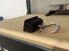 3D Printed Whelen Ion 0 Degree Window Shroud Mount (for flat windows)