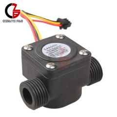 G1/2 Flowmeter 1-30L/min Water Flow Sensor Control Effect Switch for Arduino