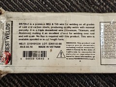 Best Welds TIG Welding Rod ER70S-2 Carbon Steel 70S2332X36X10 10 lb 3/32 in Dia