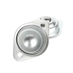 16 Pack 1/2″ Roller Ball Transfer Bearings, Carbon Steel Ball Transfer Unit Swiv