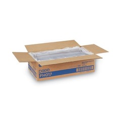 Dixie FH017 Heavyweight Plastic Cutlery Forks – Clear (1000/Carton) New
