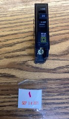 Square D QOB120 QHB120 1P 20a 120V 65kA Bolt-on Breaker