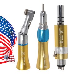 Dental low slow speed straight handpiece/ contra angle/ air motor fit NSK E-type