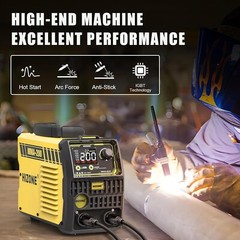 200A Stick Welder ARC/LIFT TIG Welding Machine VRD Optional LCD Display 110/220V