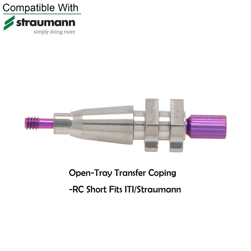 US Dental Fits Straumann ITI Impression Coping RC Transfer Open-Tray Short/Long