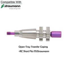 US Dental Fits Straumann ITI Impression Coping RC Transfer Open-Tray Short/Long