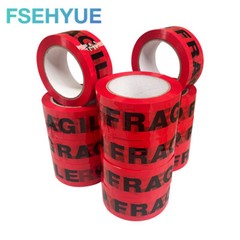1-6-12-18-24-36-72Roll Fragile Handle With Care Carton Sealing Packing Tape2x110