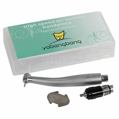 10*NSK Style Dental High Speed Turbine Handpiece with Quick Coupler Swivel 4Hole