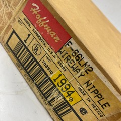 HOFFMAN F-66LN2 WIREWAY NIPPLE GRAY F66LN2, ISSUE NO: D-3930