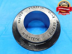 47.655 CLASS X MASTER PLAIN BORE RING GAGE 48.000 -.345 UNDERSIZE 48 mm 1.8762