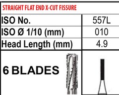 FG 557L Beavers Carbide Burs FG557L Bur #557L Friction Grip Made in Canada