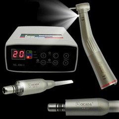 Dental 1:1 1:5 Fiber Optic Contra Angle Handpiece Fit NSK Electric Motor