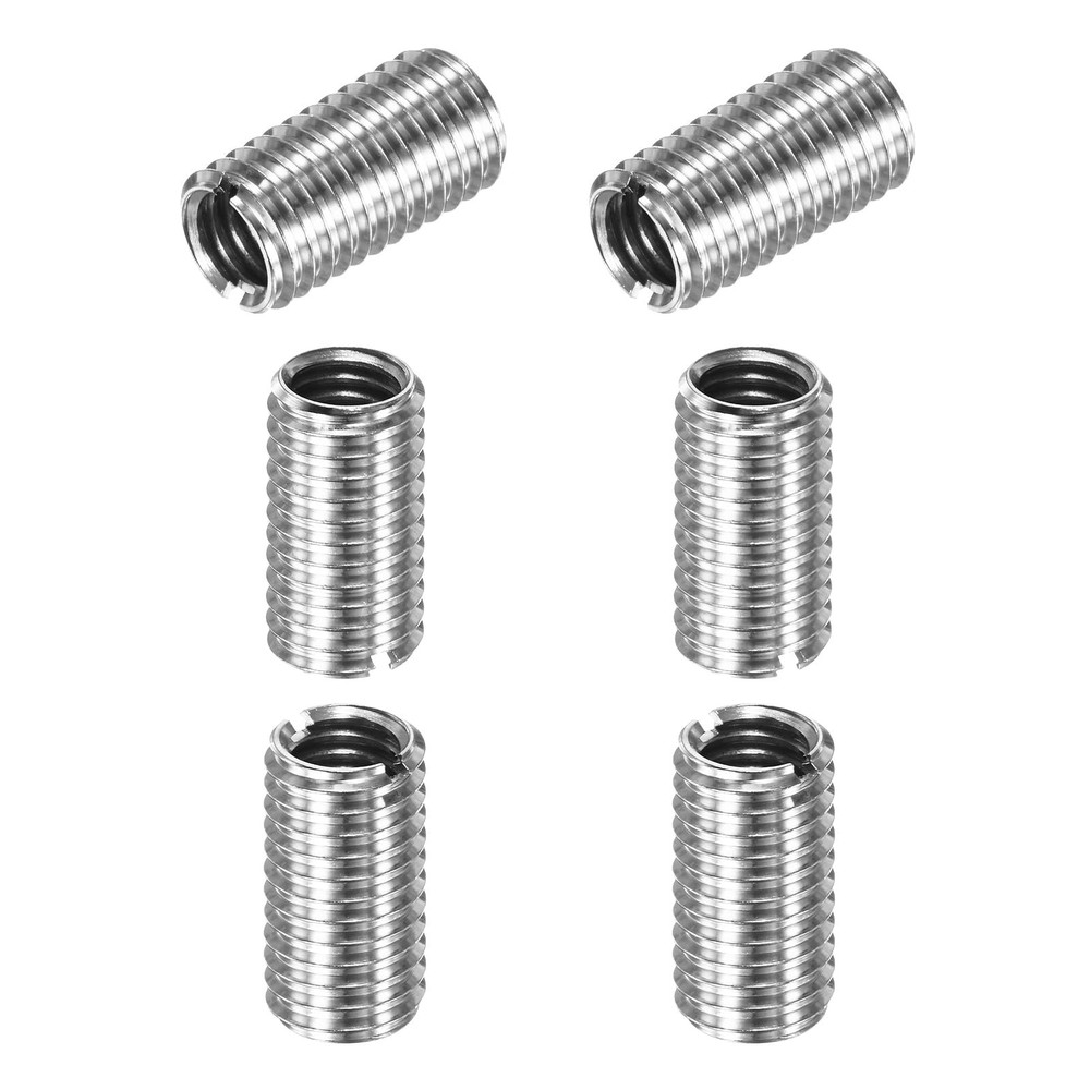 M METERXITY 6-Pack Thread Adapters Sleeve Reducing Nut, M10x1.5 M8xM10x20mm