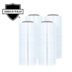 18″ x 1000′ 96 Rolls (120 Gauge) Blown Hand Stretch Film Shrink Wrap – Clear