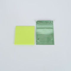 New Flat Clear/Green/Silver Mylar QuickQlick™ Bags Pouches Variety Sizes