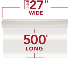 GBC Thermal Laminating Film Roll 2 Pack, NAP I 1″ Poly-In Core 1.5 Mil Laminate