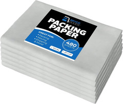 Bryco Goods Newsprint Packing Paper Sheets for Moving – 10Lb – 320 Sheets of New