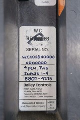Bailey EN BC-WC-461 115v-ac 20w 0.5a Amp Chart Recorder