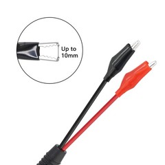 Alligator Clip To Usb Test Leads Usb Red Black Wire Maximum 5a Current 19.7in/50