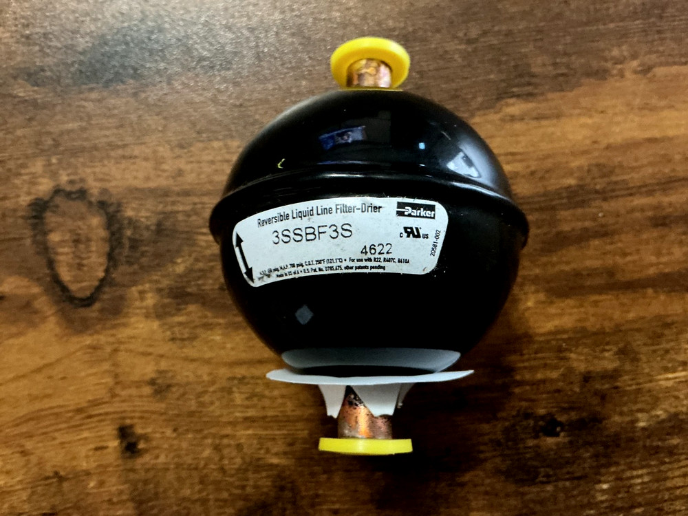 PARKER BIFLOW LIQUID LINE FILTER-DRIER 3/8 ODF SOLDERING #3SSBF3S