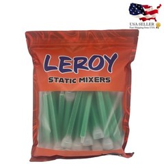 50 Pieces Mixing Nozzle Static Mix Adhesive Tip Square Mixer Epoxy Like Six10®