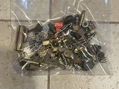 (8+ LBS) 5+ POUNDS OF COPPER AND 3+ LBS OF BRASS – SCRAP FOR MELTING
