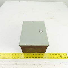 Hoffman A-10N86 10″ x 8″ x 6″ Steel Electrical Enclosure W/Backplate Type 1