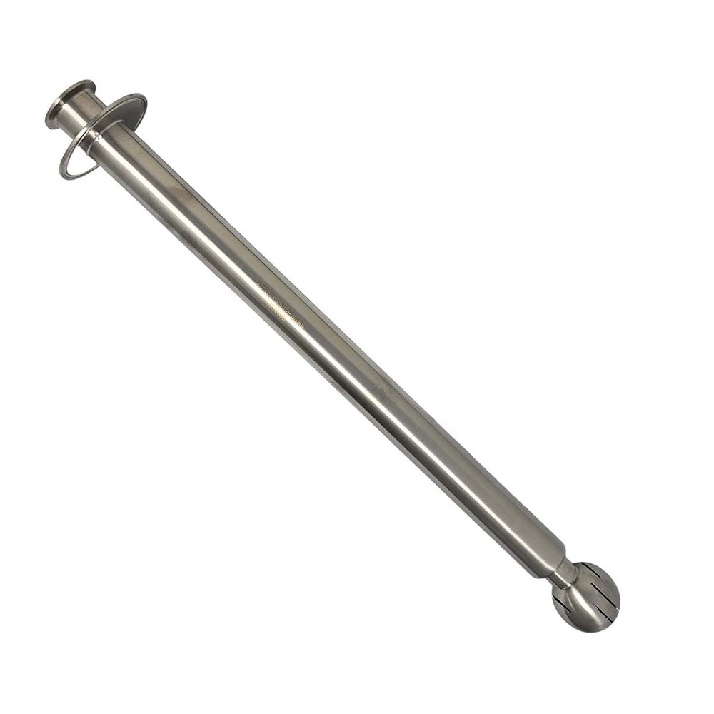 3 inch Tri-Clamp x 1 1/2 inch Tri-Clamp x 24 Inch OAL Spray Ball