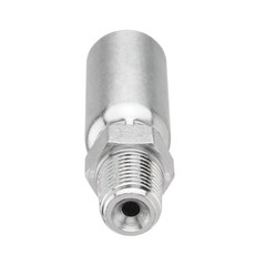 12pcs 1/4″ NPTF Hydraulic Hose End Fittings： 1/4″ I.D. Hose x 1/4″ NPTF Male
